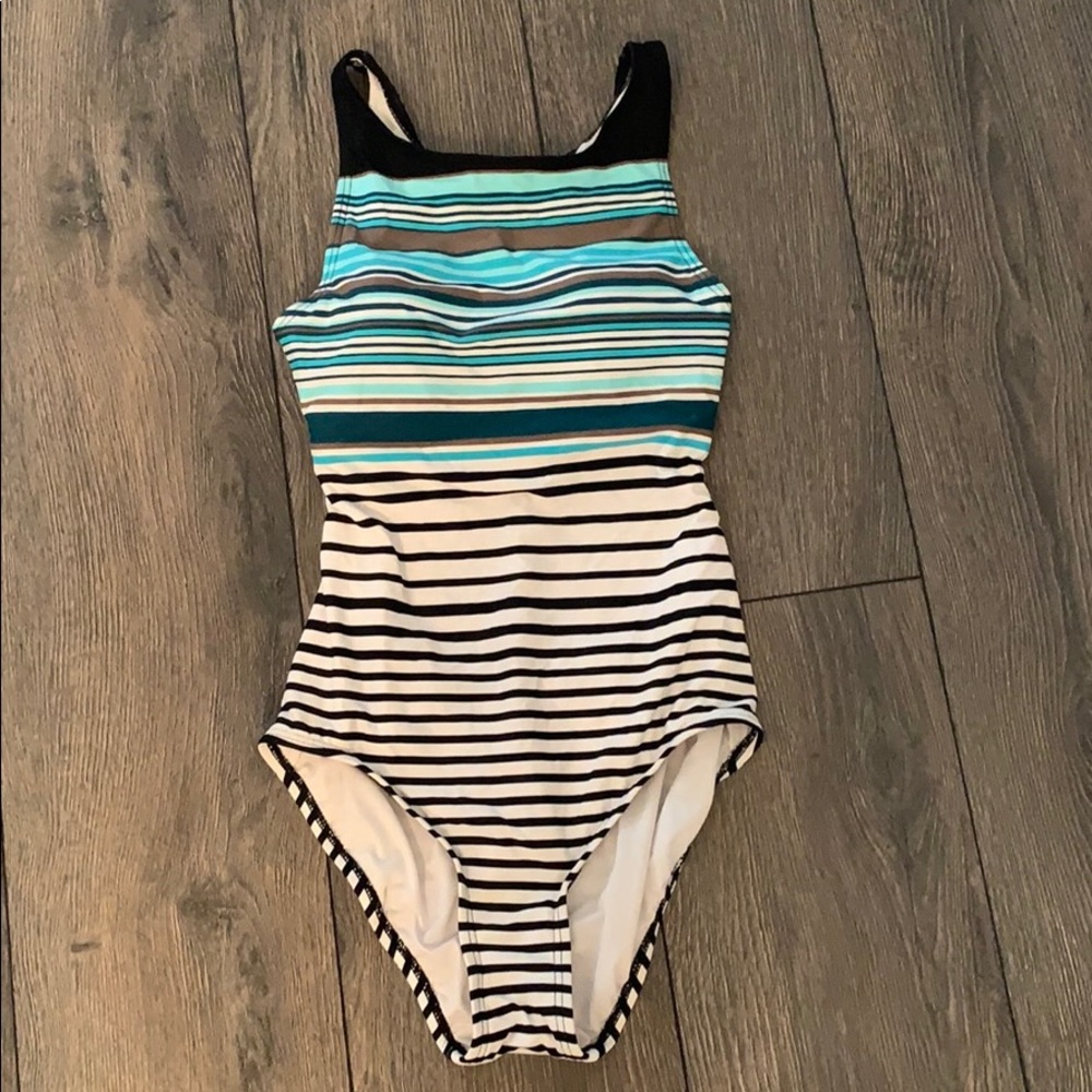 DKNY one piece bathing suit